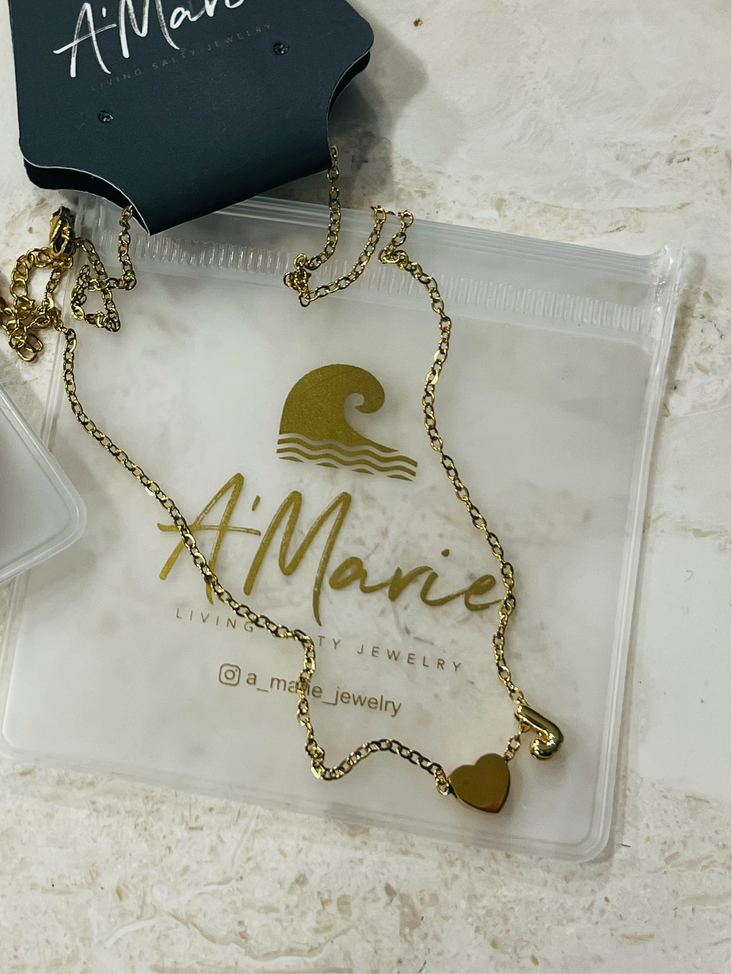 Take my heart with initial
