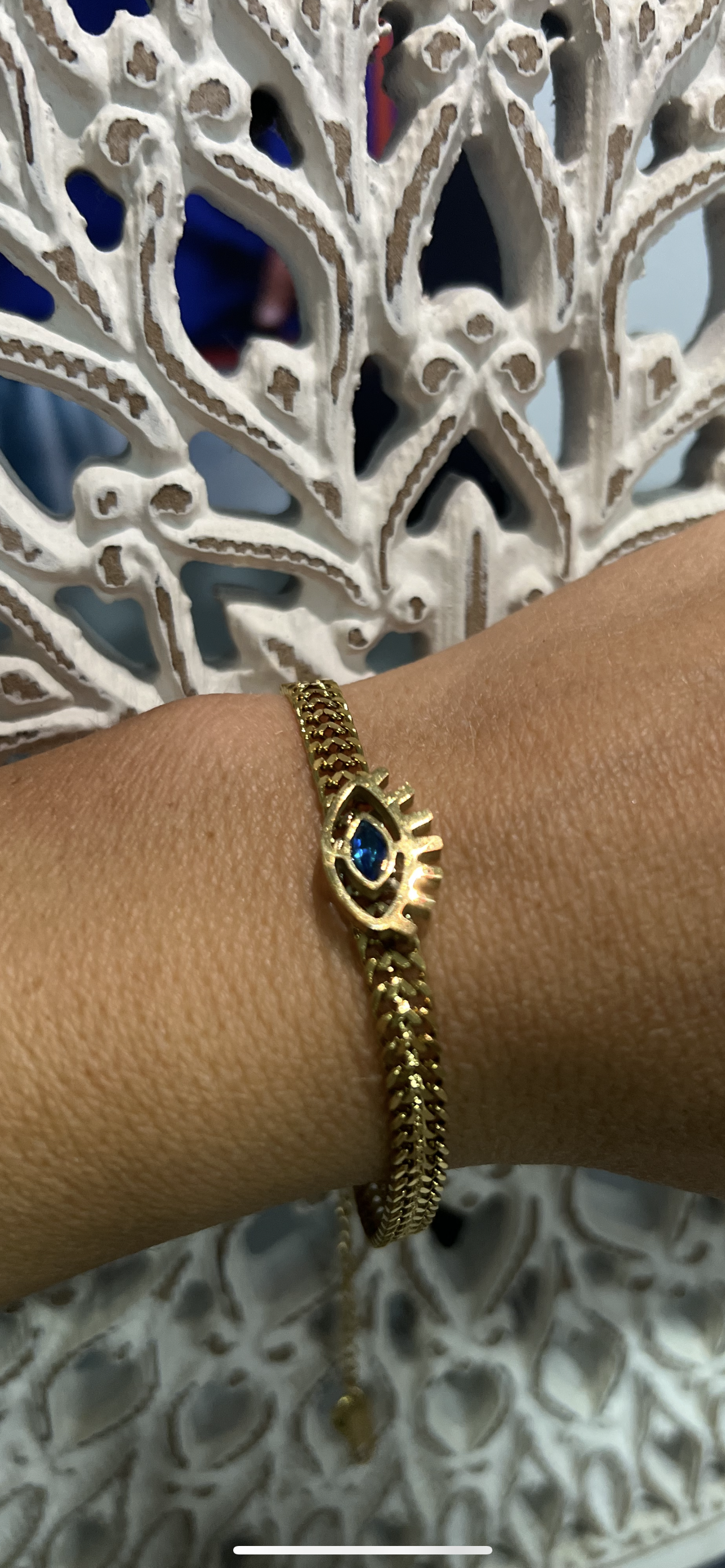Evil eye bracelet