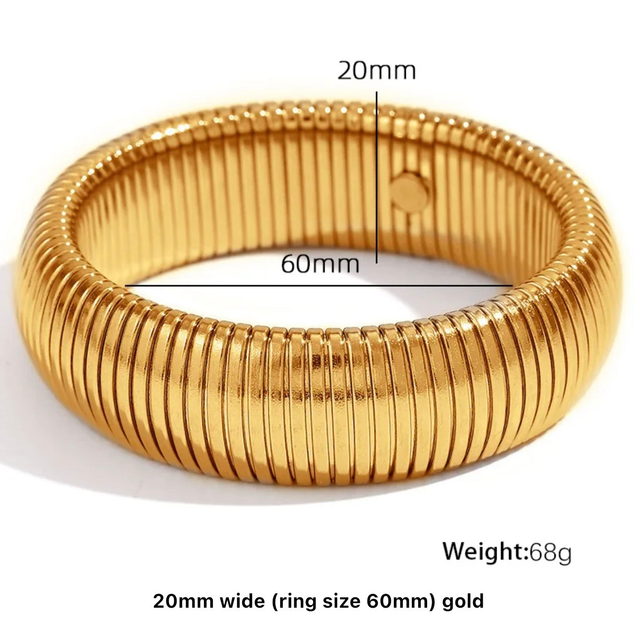 20mm snake single bangel