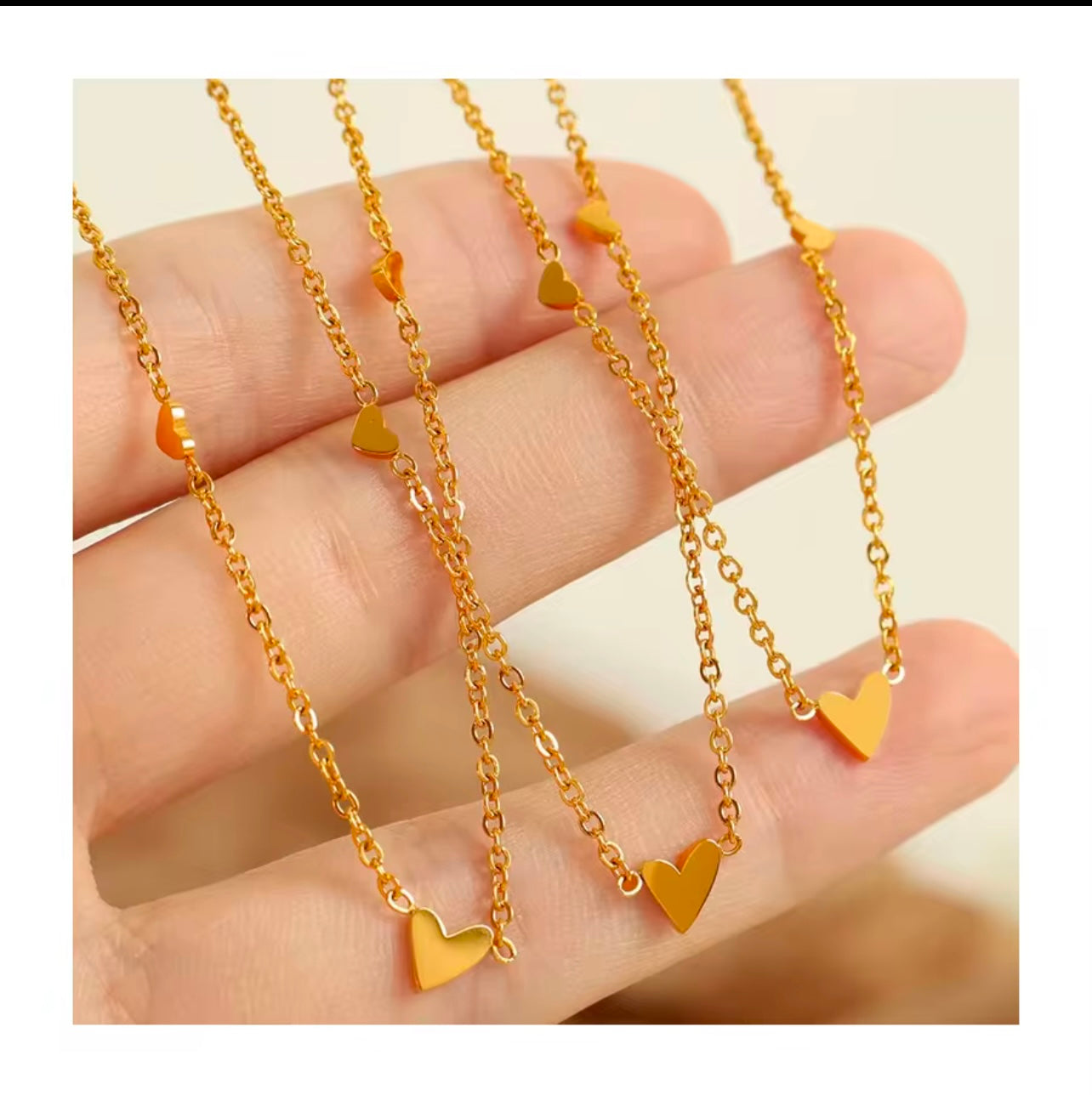 Hearts of love necklace