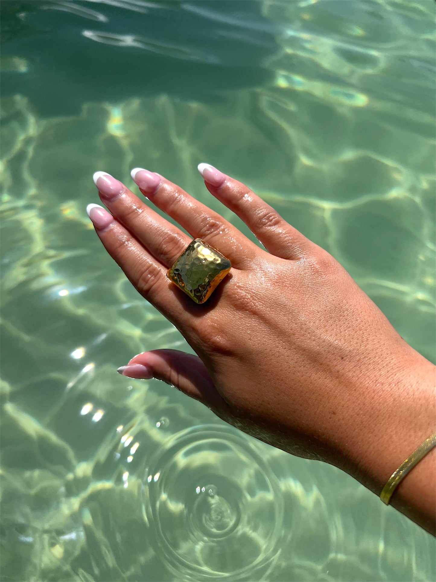 Making a statement ring