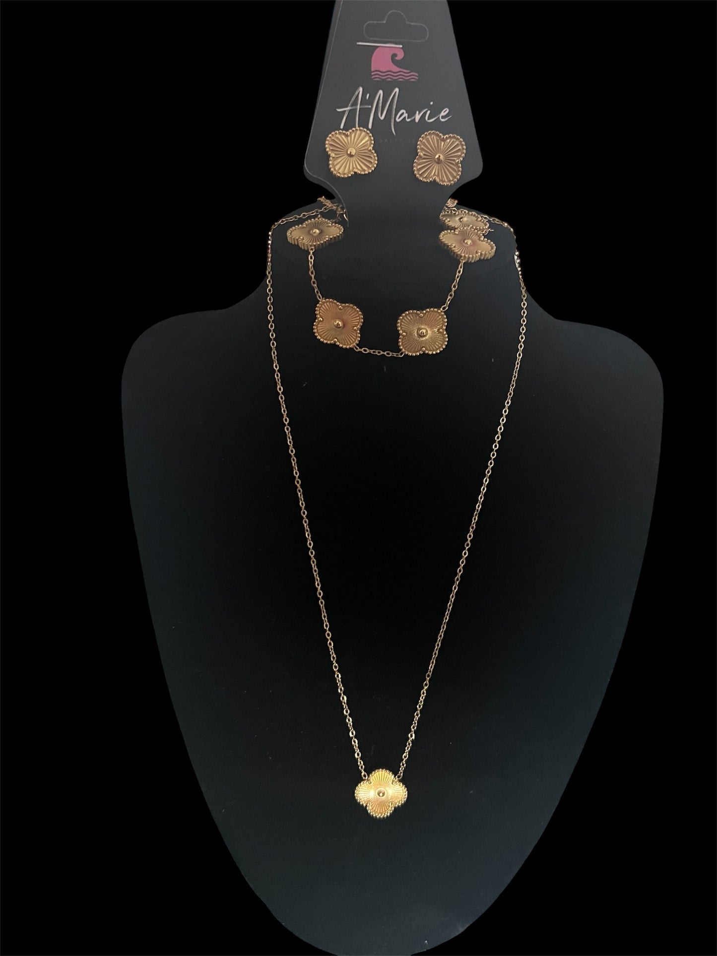 Luck of gold Clover set