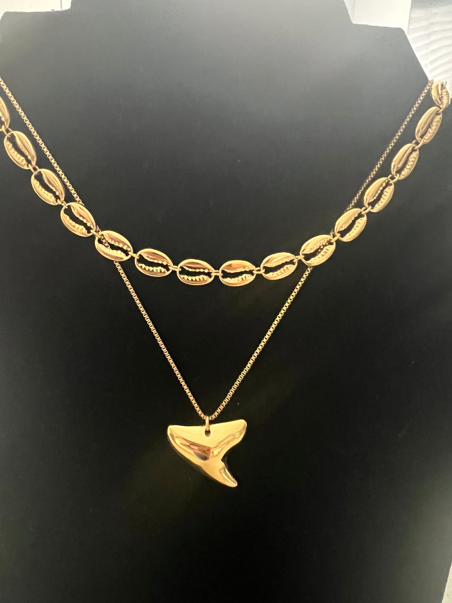 Shark tooth necklace