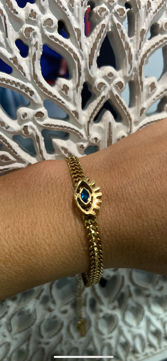 Evil eye bracelet