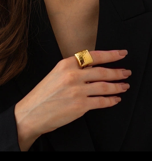 Making a statement ring