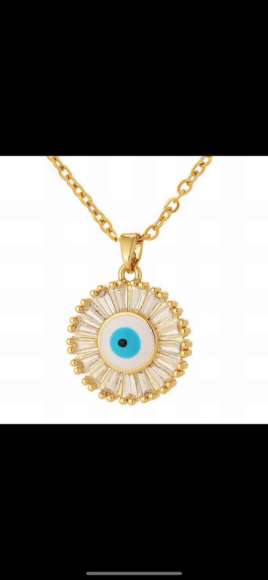 Just look at me Evil eye necklace
