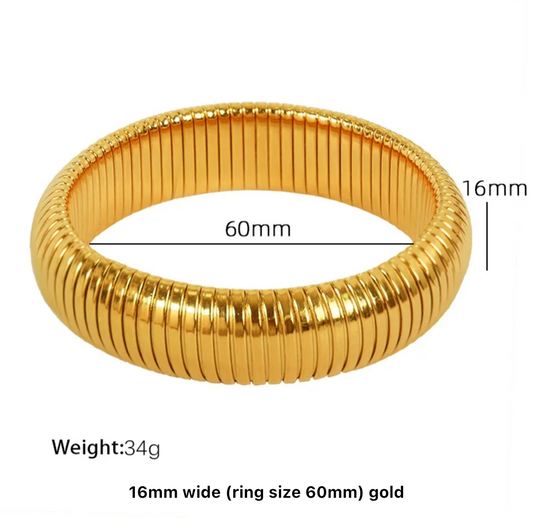 16mm snake bangle