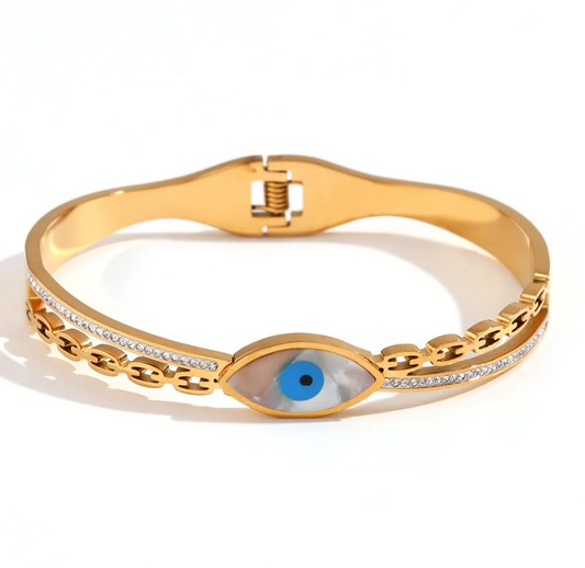 Evil eye bangel
