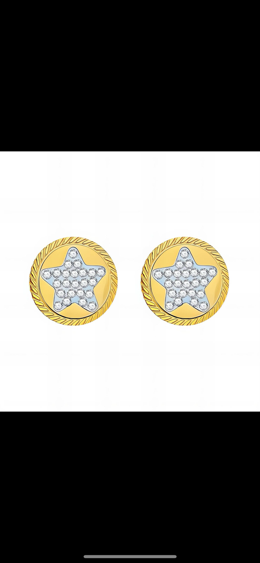 Perfect little star stud earrings