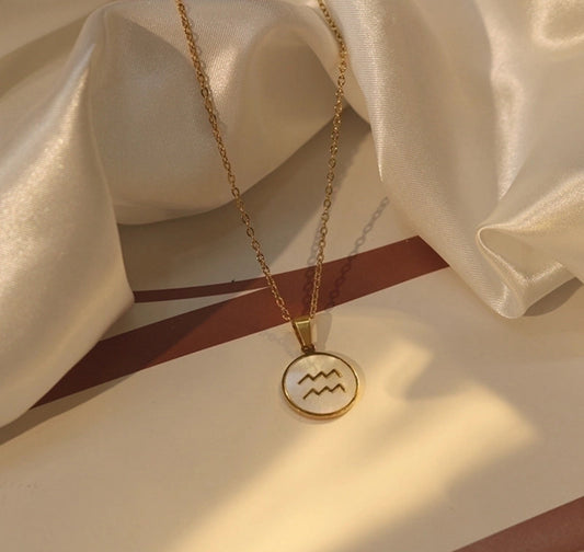 Aquarius Constellation necklace