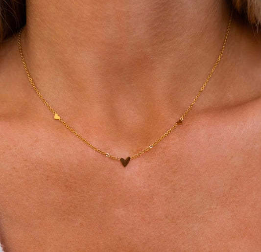 Hearts of love necklace