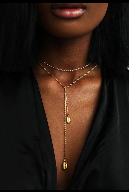 Shell long body chain wrap