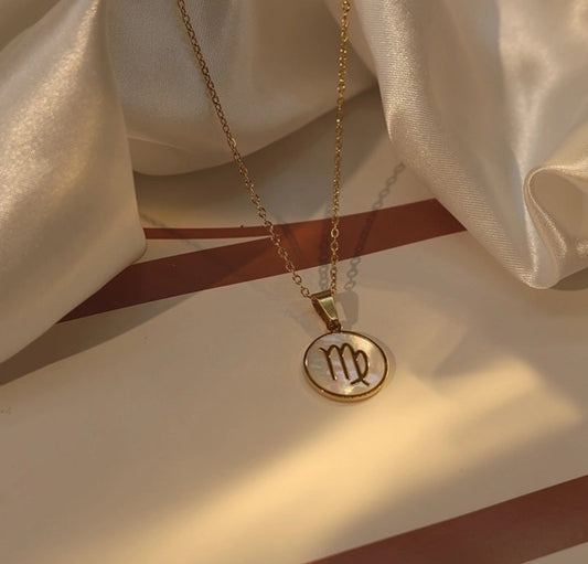 Virgo Constellation necklace