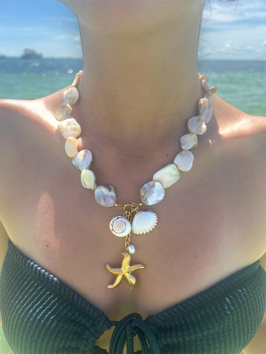 She’s All That! Seashell necklace