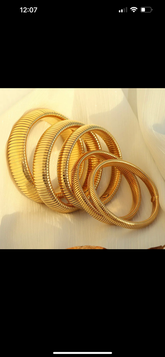 12mm snake bangle