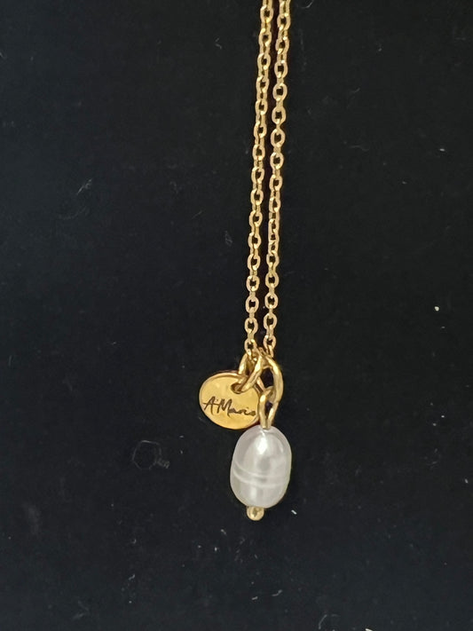 The A’Marie simplicity pearl necklace