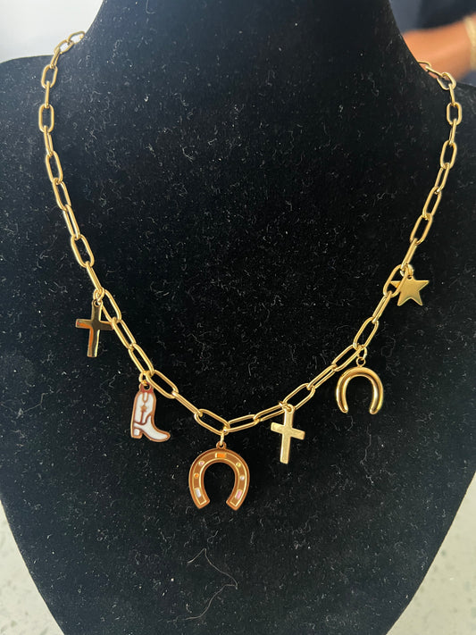 Nashville me lucky charm necklace