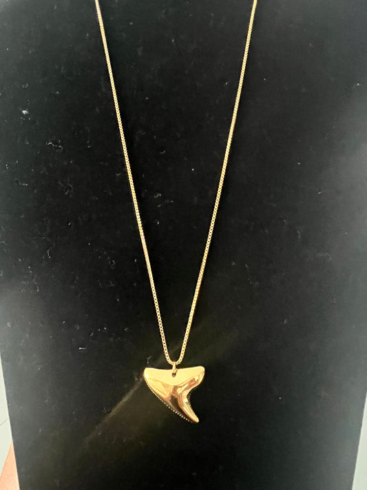 Shark tooth necklace