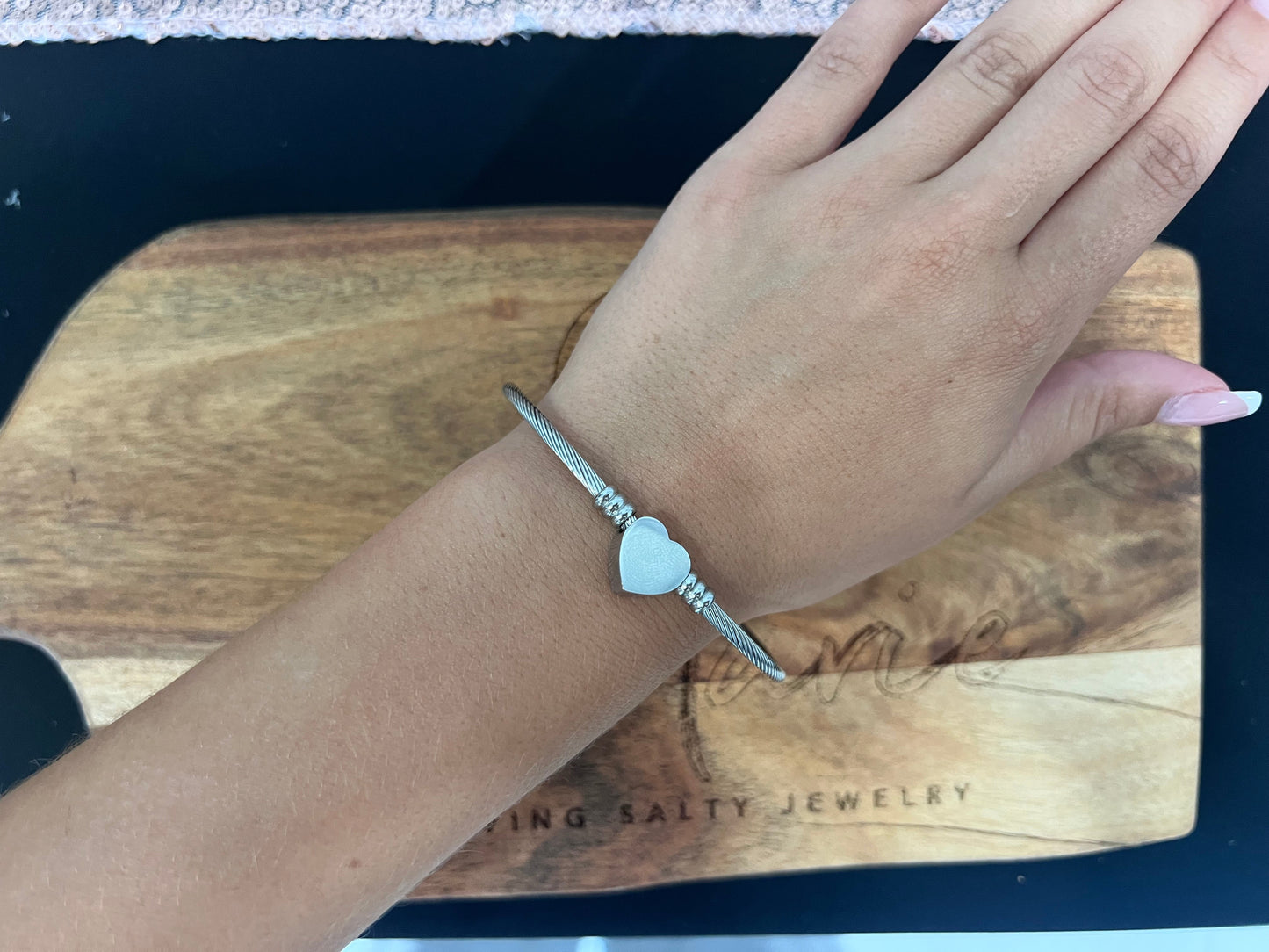 Heart Bangle