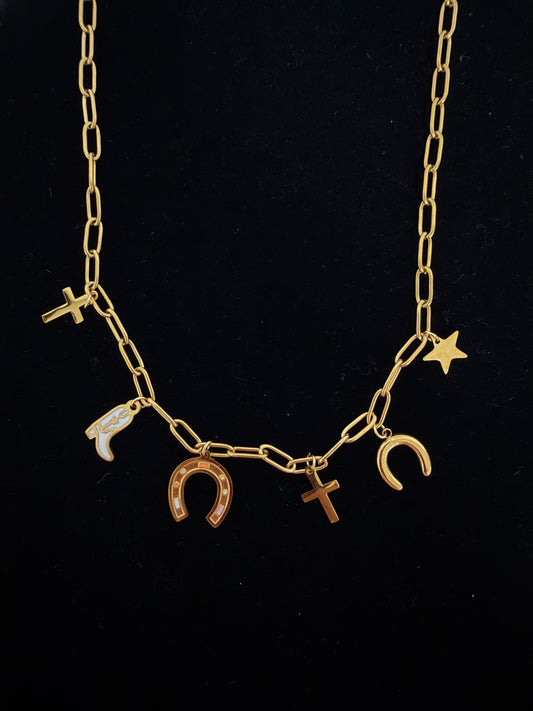 Nashville me lucky charm necklace