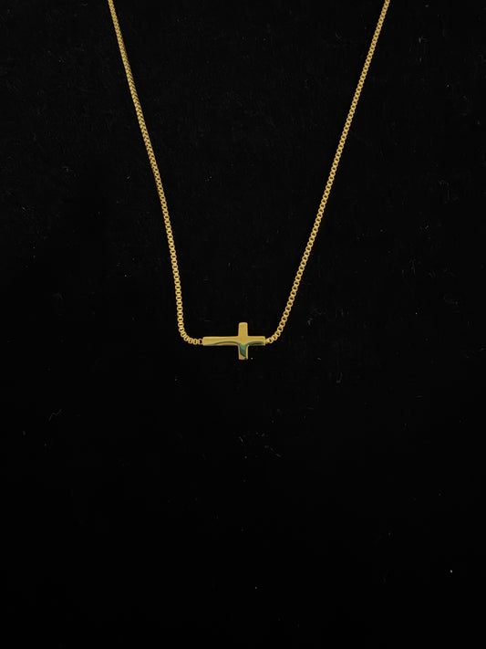 Simplicity holy cross necklace