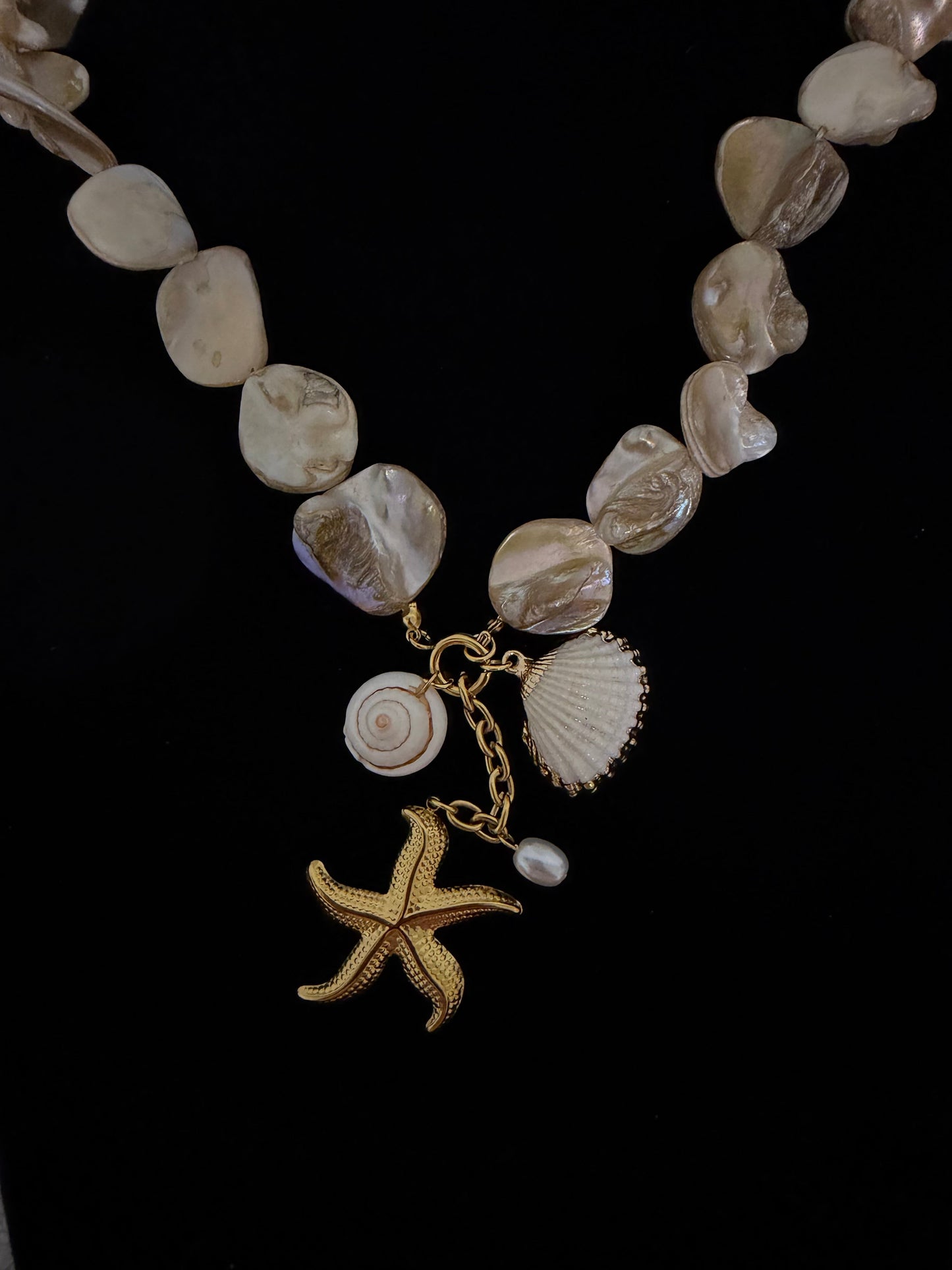 She’s All That Seashell necklace