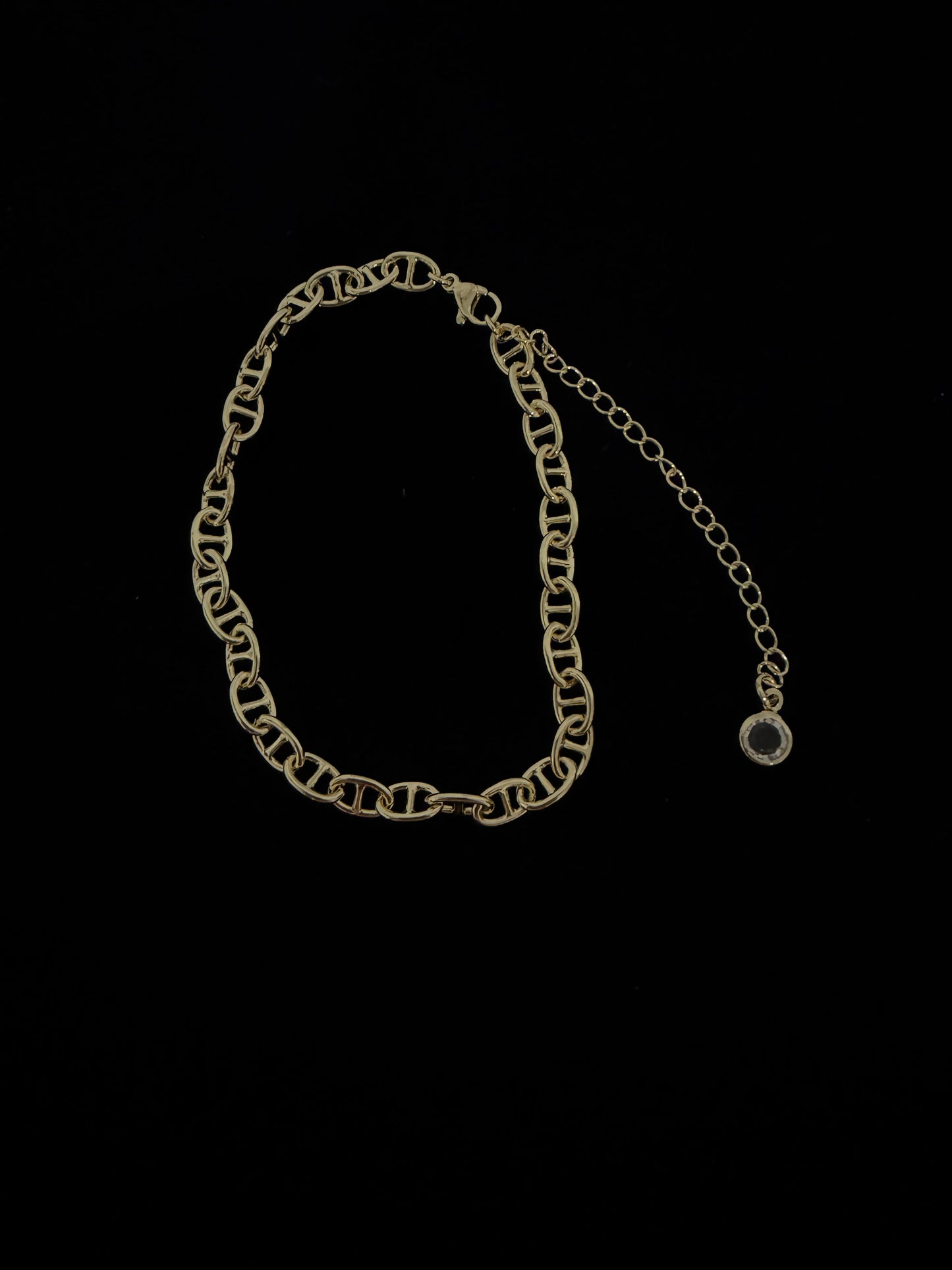 Coffee link stackable anklet